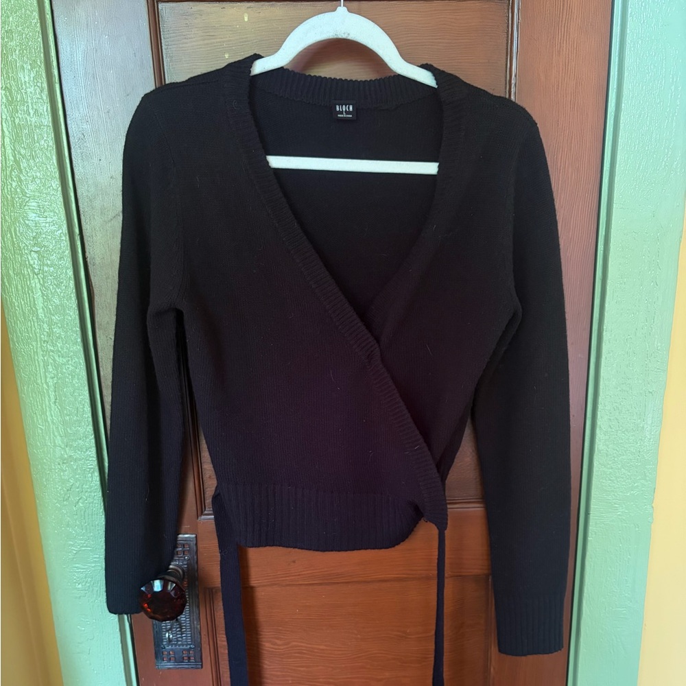 BLOCH DANCE ADJUSTABLE WRAP CARDIGAN